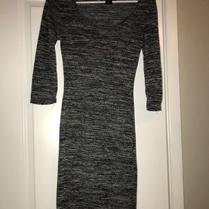 Heather grey dress